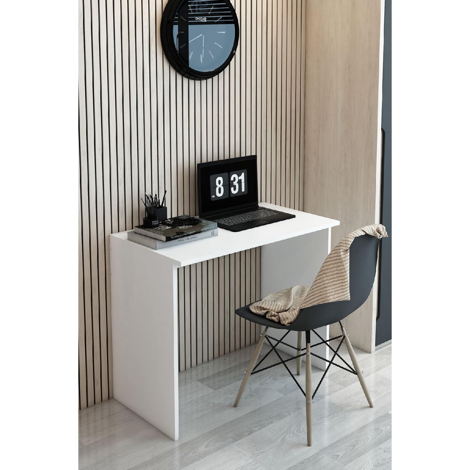 Рабочий стол Декоративный стол из белого ореха Офисный стол Рабочий стол Детская комната